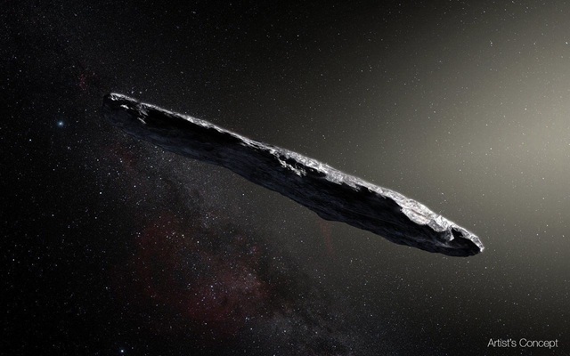 The object was named ‘Oumuamua by its discoverers. It means 